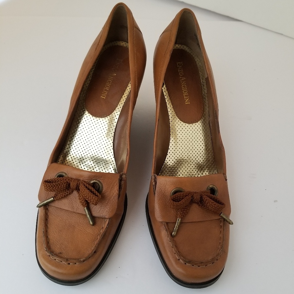 Enzo Angiolini Eaylayne brown loafer 9.5M